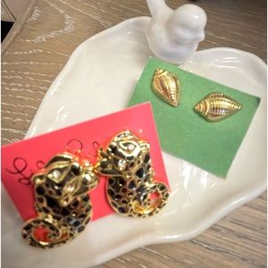 Lilly Pulitzer Earrings, 2 pair